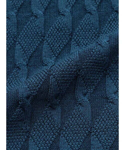 Wool Silk Geometric Knit （ニット・セーター）｜Aquascutum / アクア