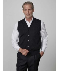 Aquascutum / アクアスキュータム ニット・セーター | Extra Fine Wool Knit Vest