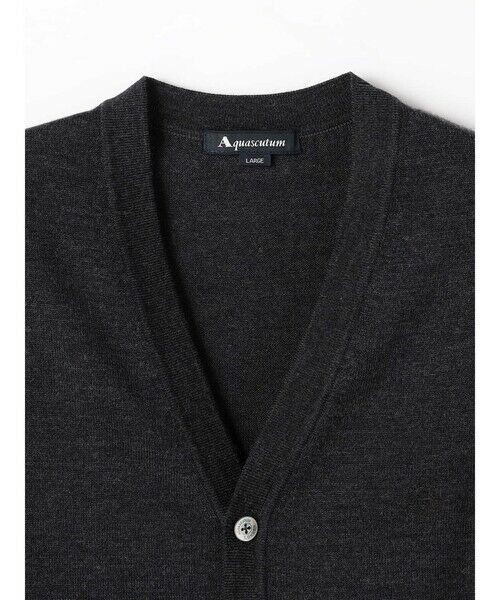Aquascutum / アクアスキュータム ニット・セーター | Extra Fine Wool Knit Vest | 詳細11