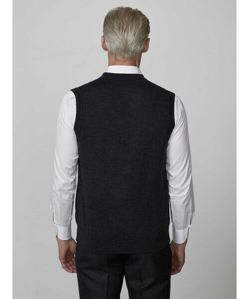 Aquascutum / アクアスキュータム ニット・セーター | Extra Fine Wool Knit Vest | 詳細7