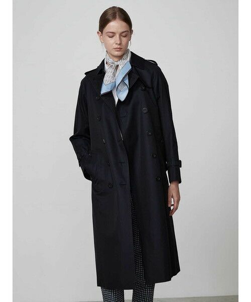 BASIC TRENCH COAT MAXI （その他アウター）｜Aquascutum / アクア ...