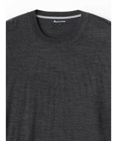 Aquascutum / アクアスキュータム カットソー | TEC.3 NZ MERINO WOOL T-SHIRT ( KING SIZE ) | 詳細11