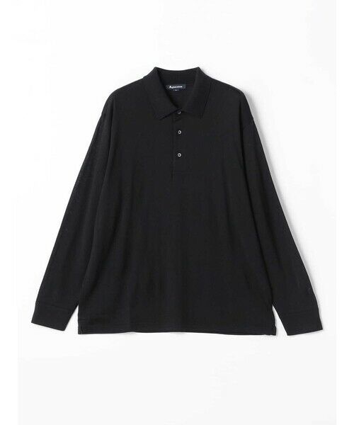 Aquascutum / アクアスキュータム カットソー | TEC.3 NZ MERINO WOOL POLO ( KING SIZE ) | 詳細9