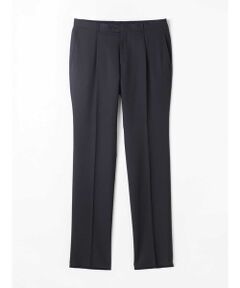 Navy Tropical Plain Trousers