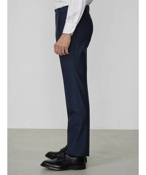 Aquascutum / アクアスキュータム スラックス・ドレスパンツ | Mixyarn High Twist Trousers | 詳細3