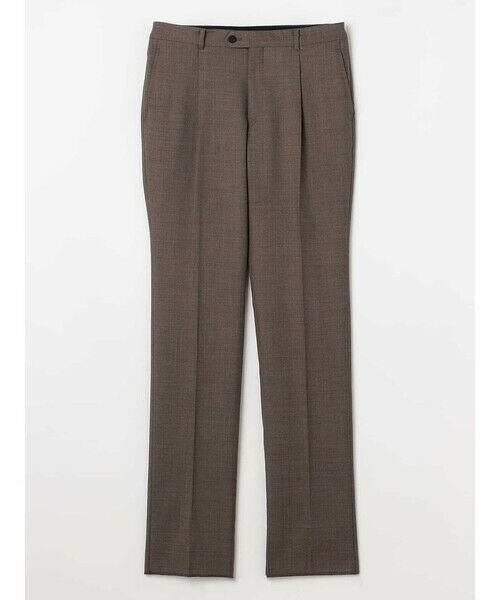 Aquascutum / アクアスキュータム スラックス・ドレスパンツ | Mixyarn High Twist Trousers | 詳細14