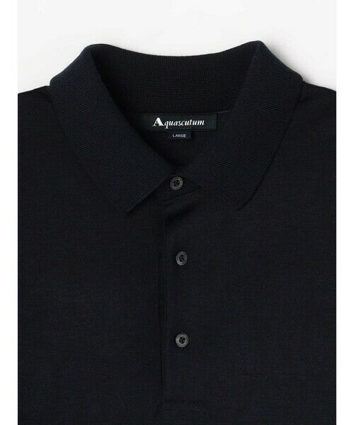 Aquascutum / アクアスキュータム カットソー | TEC.3NZ Merino Wool 24G POLO | 詳細8