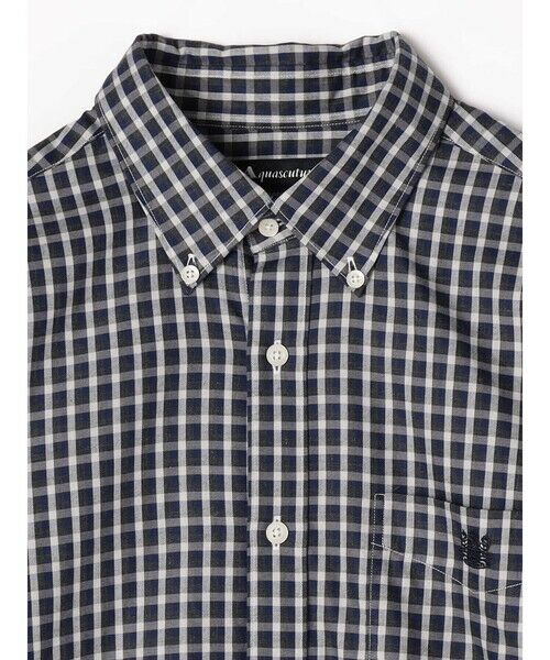 Aquascutum / アクアスキュータム シャツ・ブラウス | Mini Check Shirt | 詳細8