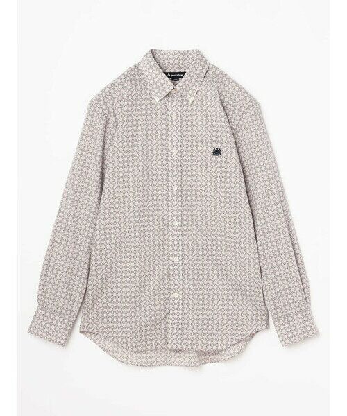 Aquascutum / アクアスキュータム シャツ・ブラウス | AQ Motif Print  Shirt | 詳細15