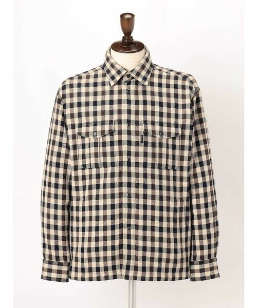 Aquascutum / アクアスキュータム シャツ・ブラウス | Club Check Shirt Jacket | 詳細7