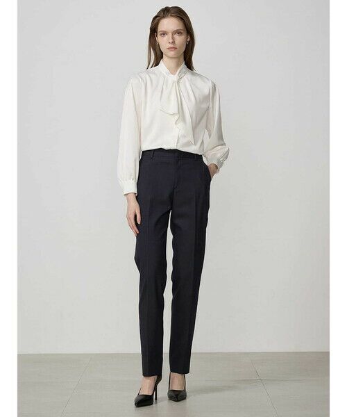 Aquascutum / アクアスキュータム シャツ・ブラウス | クレープサテン ボウタイブラウス | 詳細4