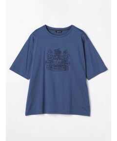 クレスト刺繍Tシャツ