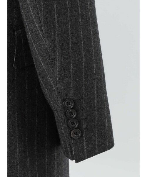 Aquascutum / アクアスキュータム セットアップ | 【UK Traditional】Gray Chalk Stripe Suit | 詳細10