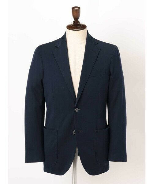 Aquascutum / アクアスキュータム テーラードジャケット | TEC.3 Herringbone Knit Blazer | 詳細6