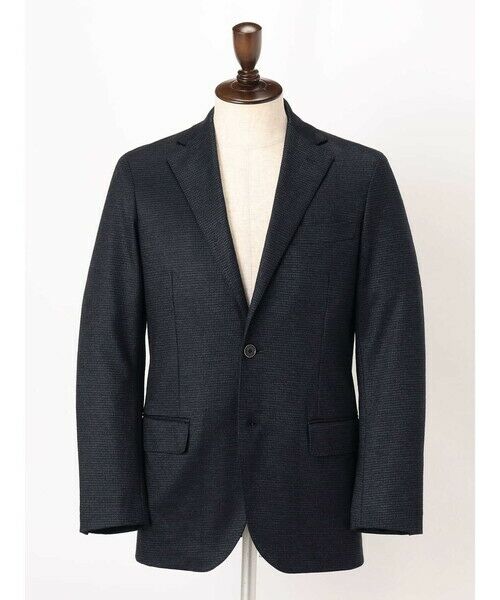 Aquascutum / アクアスキュータム テーラードジャケット | 【セットアップ対応】TEC.3 Knit Houndstooth Jacket | 詳細6