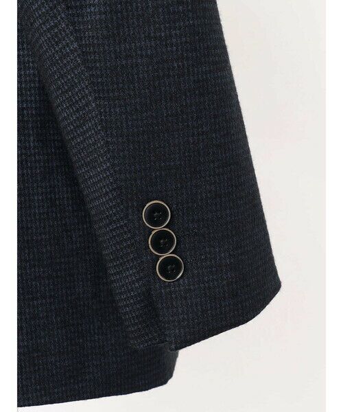 Aquascutum / アクアスキュータム テーラードジャケット | 【セットアップ対応】TEC.3 Knit Houndstooth Jacket | 詳細9