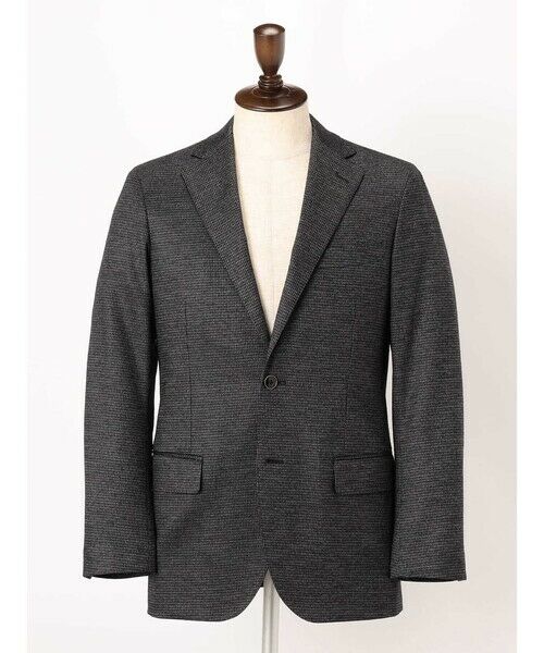 Aquascutum / アクアスキュータム テーラードジャケット | 【セットアップ対応】TEC.3 Knit Houndstooth Jacket | 詳細14