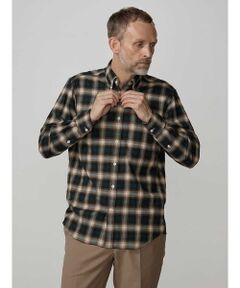 Brushed  Ombre Check Shirt