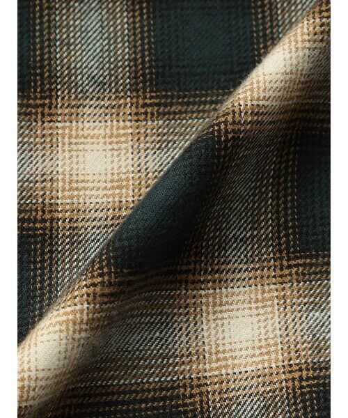 Aquascutum / アクアスキュータム シャツ・ブラウス | Brushed  Ombre Check Shirt | 詳細12