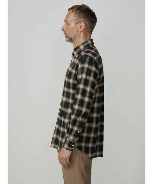 Aquascutum / アクアスキュータム シャツ・ブラウス | Brushed  Ombre Check Shirt | 詳細3