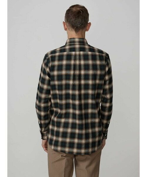 Aquascutum / アクアスキュータム シャツ・ブラウス | Brushed  Ombre Check Shirt | 詳細4