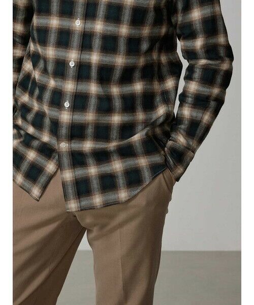 Aquascutum / アクアスキュータム シャツ・ブラウス | Brushed  Ombre Check Shirt | 詳細5