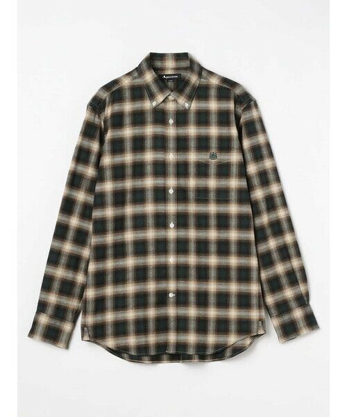 Aquascutum / アクアスキュータム シャツ・ブラウス | Brushed  Ombre Check Shirt | 詳細6