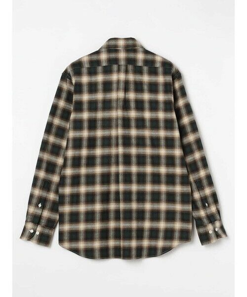 Aquascutum / アクアスキュータム シャツ・ブラウス | Brushed  Ombre Check Shirt | 詳細7