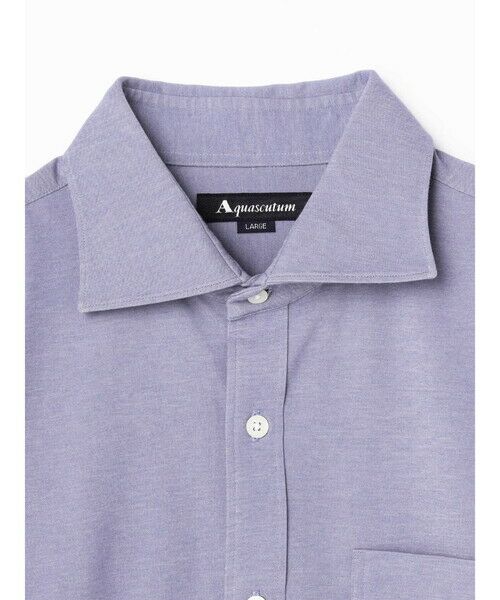 Aquascutum / アクアスキュータム シャツ・ブラウス | TEC.3 Knit Chambray Shirt | 詳細8