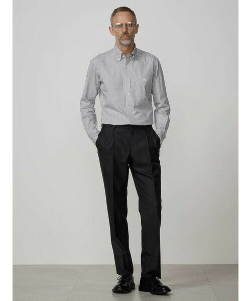 Aquascutum / アクアスキュータム スラックス・ドレスパンツ | Plain Twill Trousers | 詳細5