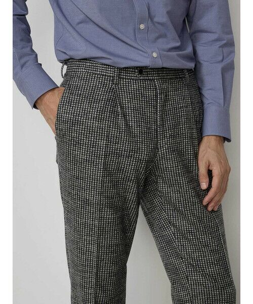 Aquascutum / アクアスキュータム スラックス・ドレスパンツ | 【セットアップ対応】TEC.3 Knit Sheperd Check Pants | 詳細2