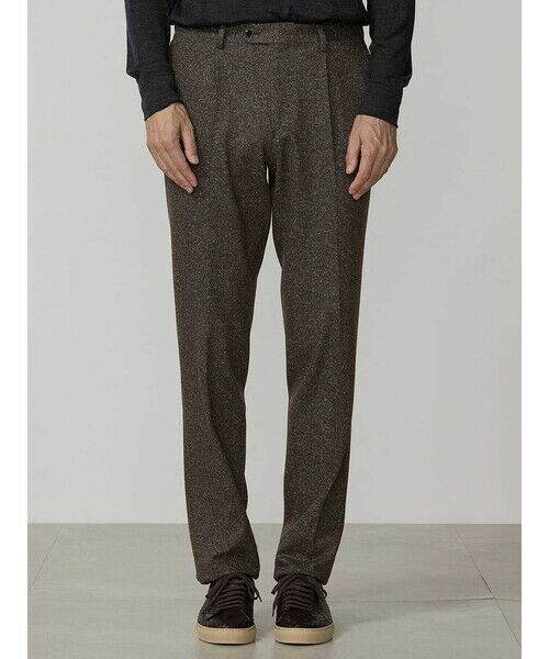 Aquascutum / アクアスキュータム スラックス・ドレスパンツ | 【セットアップ対応】TEC.3 Homespun Knit Pants | 詳細2