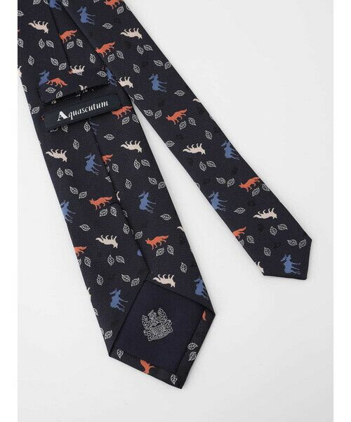 Aquascutum / アクアスキュータム ネクタイ | Rewilding Motif TIE | 詳細1