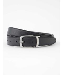 Shrink Leather Reversible Belt