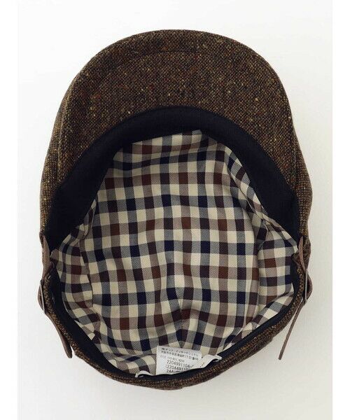 Aquascutum / アクアスキュータム キャップ | 【UK Traditional】Tweed Hunting Cap | 詳細7