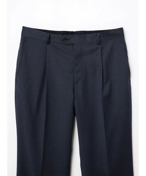 Aquascutum / アクアスキュータム スラックス・ドレスパンツ | 【KING SIZE】Yarn-dyed Twill Trousers | 詳細8