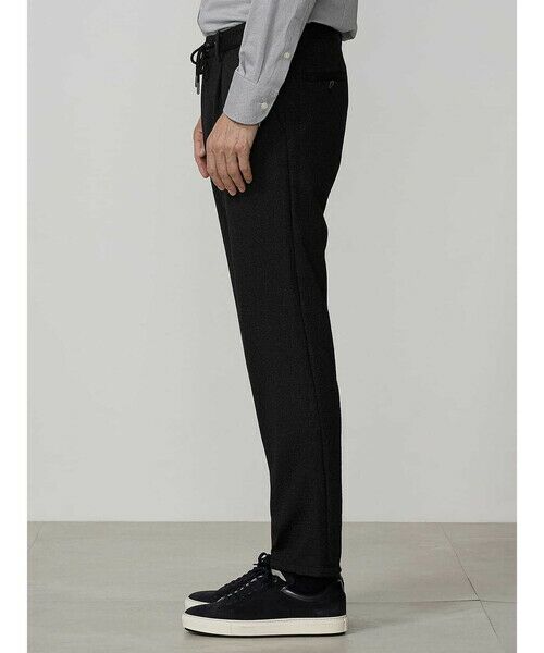 Aquascutum / アクアスキュータム スラックス・ドレスパンツ | 【KING SIZE】TEC.3 Black Knit Denim Pants | 詳細3