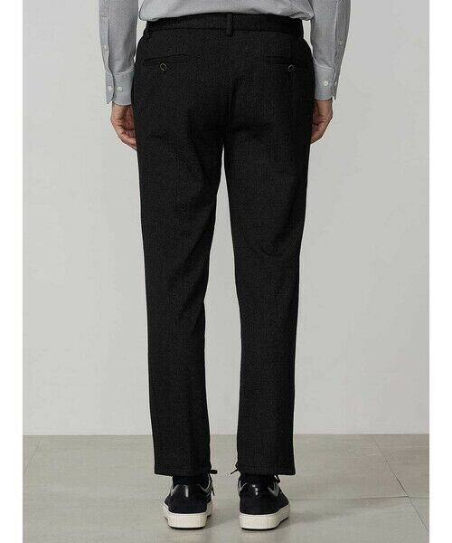 Aquascutum / アクアスキュータム スラックス・ドレスパンツ | 【KING SIZE】TEC.3 Black Knit Denim Pants | 詳細4