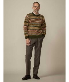 【UK Traditional】 fair isle Knit