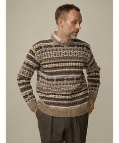 【UK Traditional】 fair isle Knit