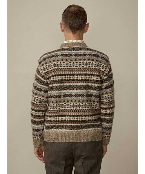 Aquascutum / アクアスキュータム ニット・セーター | 【UK Traditional】 fair isle Knit | 詳細8