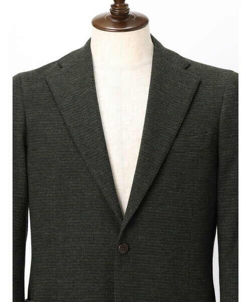 Aquascutum / アクアスキュータム テーラードジャケット | Houndstooth Jersey Jacket | 詳細8