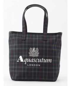 Aquascutum / アクアスキュータム その他小物 | ロゴ刺繍トートバックチェック大