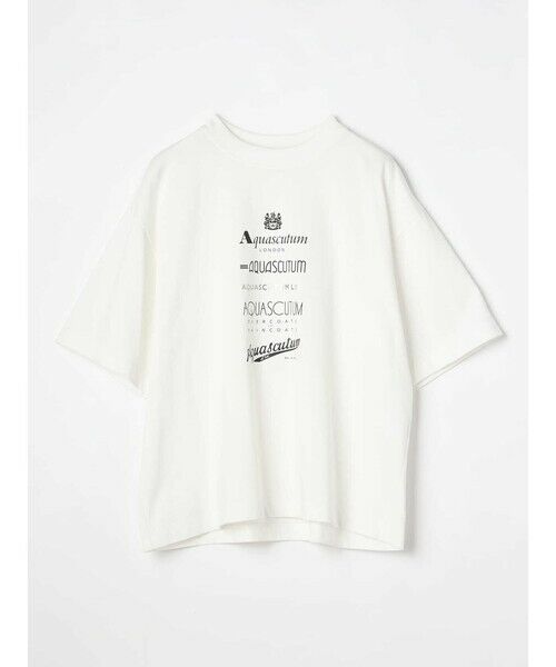 Aquascutum / アクアスキュータム カットソー | 天竺半袖プリントTシャツ | 詳細6