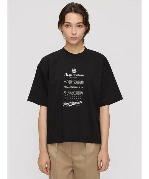 Aquascutum / アクアスキュータム カットソー | 天竺半袖プリントTシャツ | 詳細22