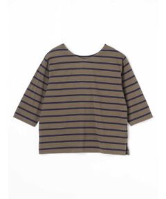 Aquascutum / アクアスキュータム カットソー | 2WAYボーダーカットソー