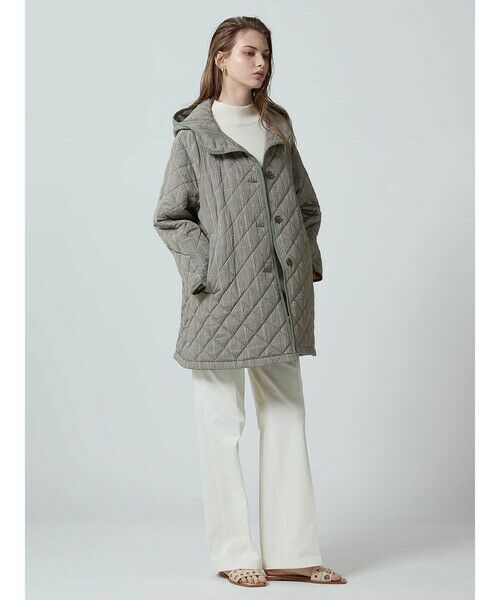 Aquascutum / アクアスキュータム その他アウター | チェックキルティングコート | 詳細1