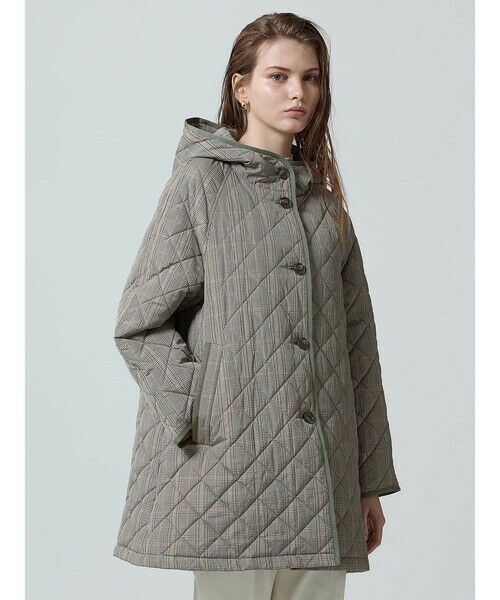 Aquascutum / アクアスキュータム その他アウター | チェックキルティングコート | 詳細5