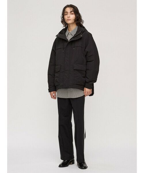 Aquascutum / アクアスキュータム テーラードジャケット | ワッシャーナイロン フーデットパーカー | 詳細16