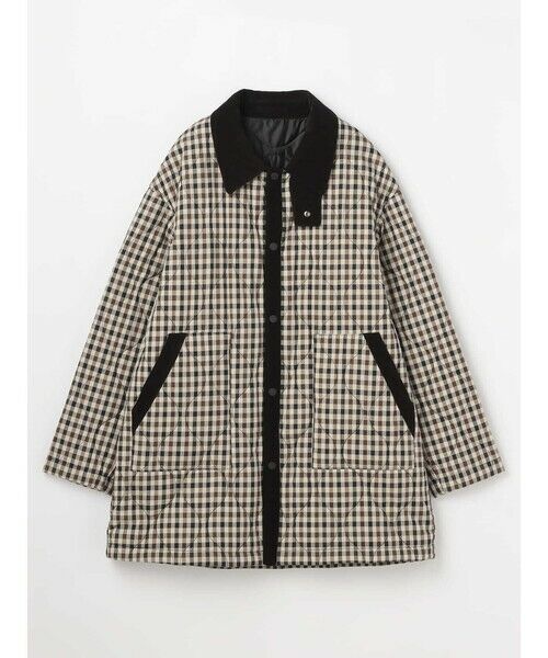 Aquascutum / アクアスキュータム その他アウター | チェックキルティング ロングコート | 詳細7